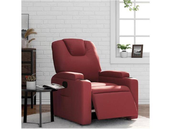 Relaxsessel Elektrisch Fernsehsessel Weinrot Kunstleder -gkd222687 von Kauf-Unique Marketplace