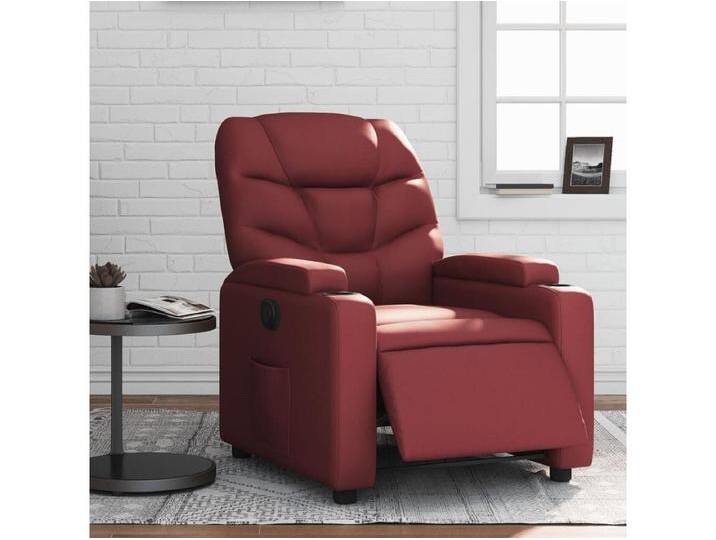 Relaxsessel Elektrisch Fernsehsessel Weinrot Kunstleder -gkd42030 von Kauf-Unique Marketplace