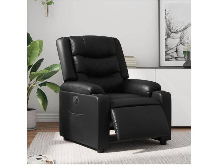 Relaxsessel Elektrisch Schwarz Kunstleder Relaxsessel Elektrisch Schwarz Kunstleder von Kauf-Unique Marketplace