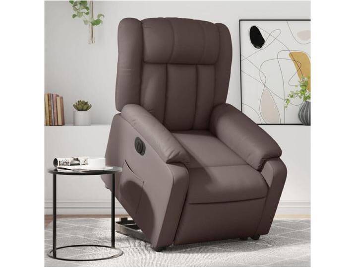 Relaxsessel Fernsehsessel mit Aufstehhilfe Elektrisch Braun Kunstleder -gkd345095 von Kauf-Unique Marketplace