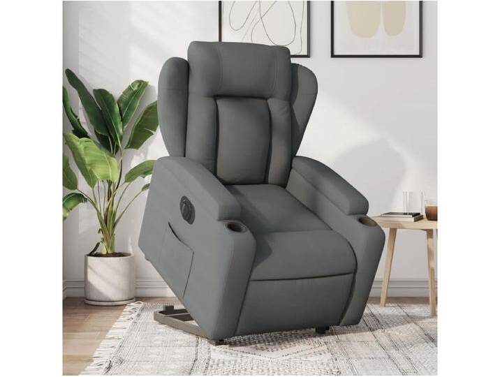 Relaxsessel Fernsehsessel mit Aufstehhilfe Elektrisch Dunkelgrau Stoff -gkd499984 von Kauf-Unique Marketplace