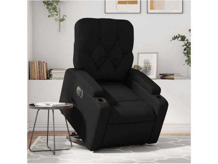 Relaxsessel Fernsehsessel mit Aufstehhilfe Elektrisch Schwarz Kunstleder -gkd283336 von Kauf-Unique Marketplace