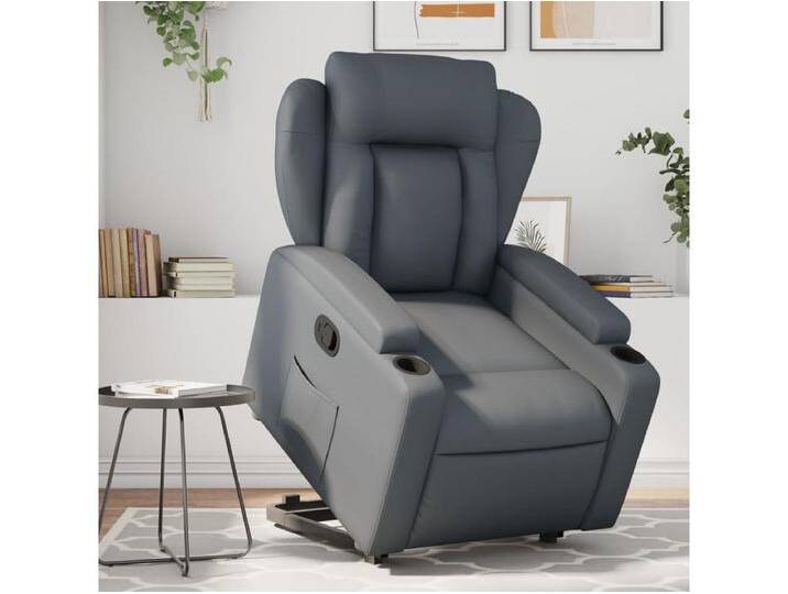 Relaxsessel Fernsehsessel mit Aufstehhilfe Grau Kunstleder -gkd632473 Relaxsessel Fernsehsessel mit Aufstehhilfe Grau Kunstleder -gkd632473 von Kauf-Unique Marketplace