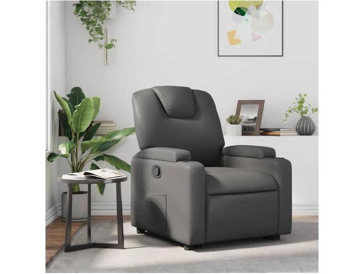 Relaxsessel Grau Kunstleder Relaxsessel Grau Kunstleder von Kauf-Unique Marketplace