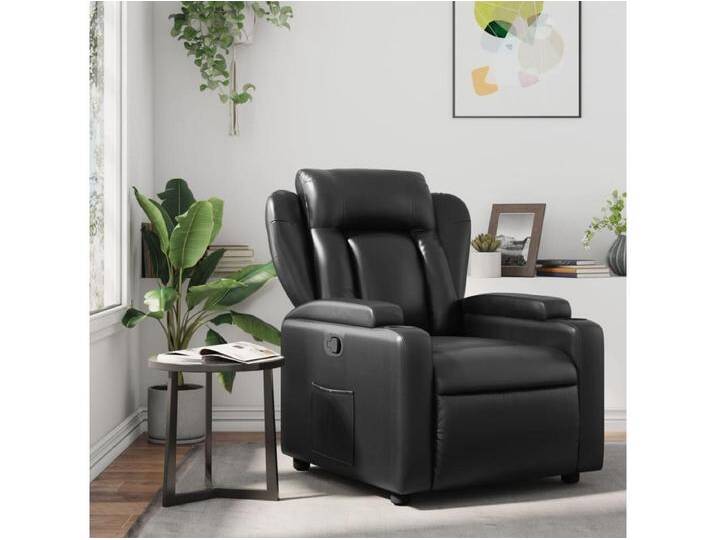 Relaxsessel Schwarz Kunstleder Relaxsessel Schwarz Kunstleder von Kauf-Unique Marketplace
