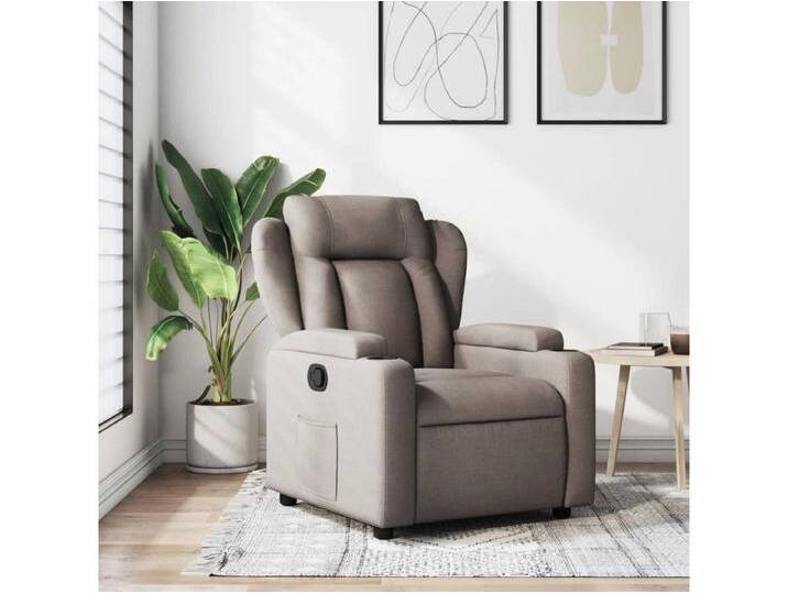 Relaxsessel Taupe Stoff Relaxsessel Taupe Stoff von Kauf-Unique Marketplace