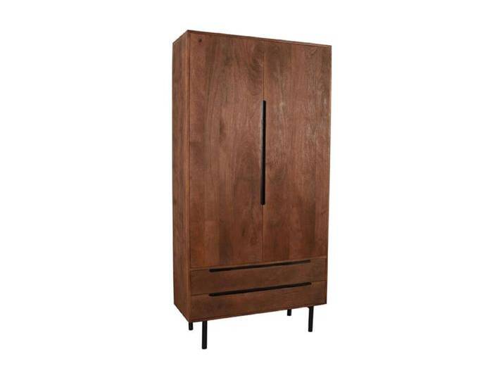 Rio Aufbewahrungsschrank - Espresso - Mangoholz - 2 Türen - 200 cm von Kauf-Unique Marketplace