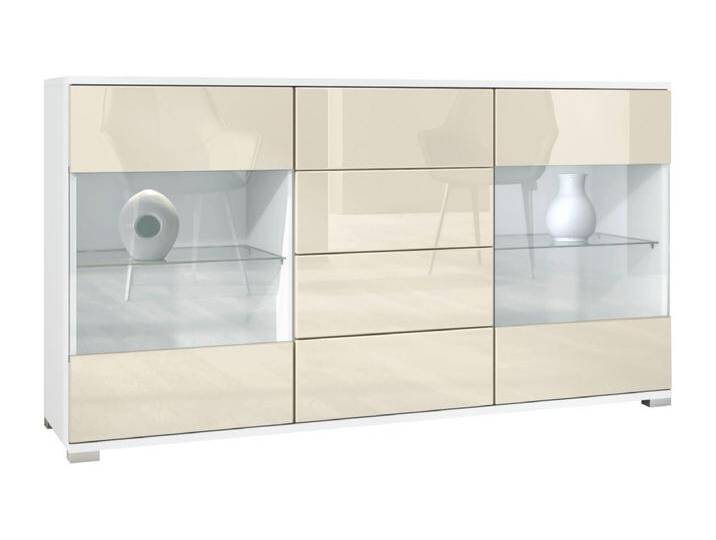 SIDEBOARD Bari Creme Hochglanz SIDEBOARD Bari Creme Hochglanz von Kauf-Unique Marketplace