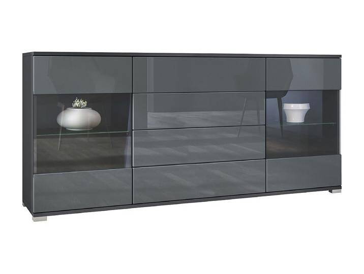 SIDEBOARD Bari Grau Hochglanz von Kauf-Unique Marketplace