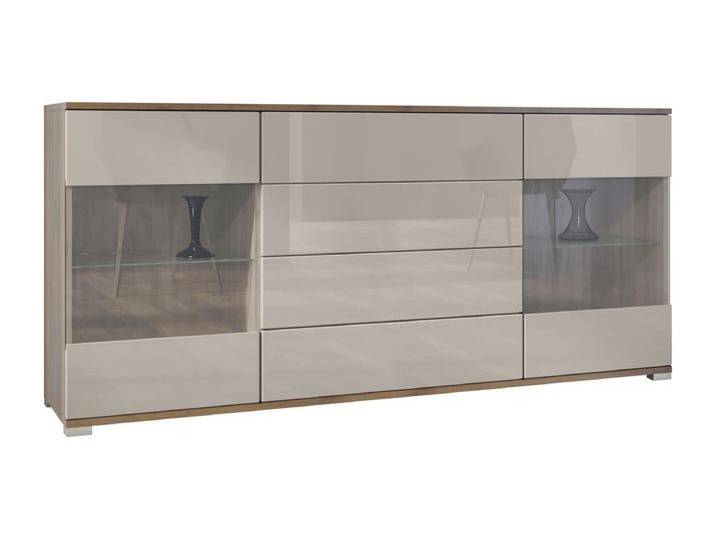 SIDEBOARD Bari Sandgrau Hochglanz von Kauf-Unique Marketplace
