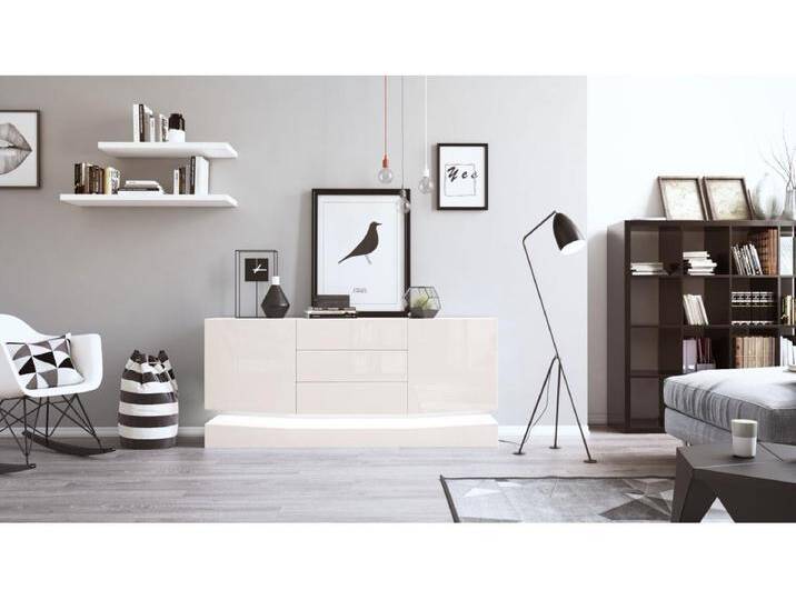 SIDEBOARD City Fronten in Creme Hochglanz SIDEBOARD City Fronten in Creme Hochglanz von Kauf-Unique Marketplace