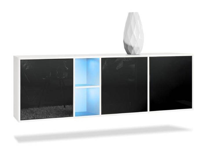 SIDEBOARD Cuba Türen in Schwarz Hochglanz von Kauf-Unique Marketplace