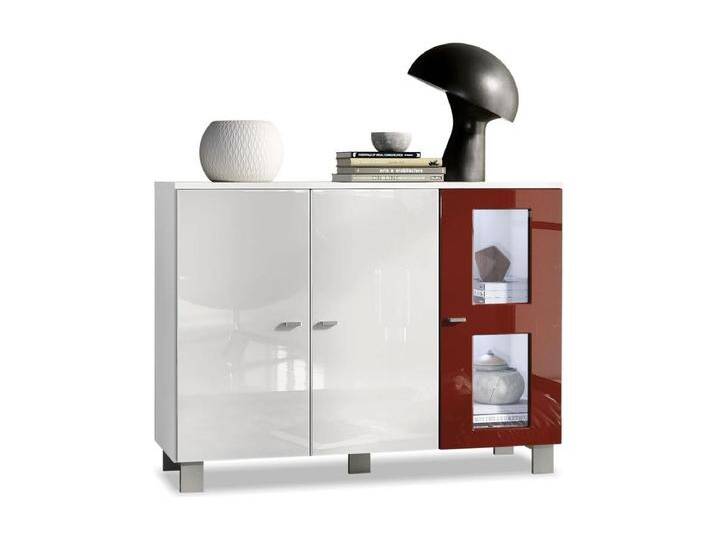 SIDEBOARD Denjo Tür in Bordeaux Hochglanz SIDEBOARD Denjo Tür in Bordeaux Hochglanz von Kauf-Unique Marketplace
