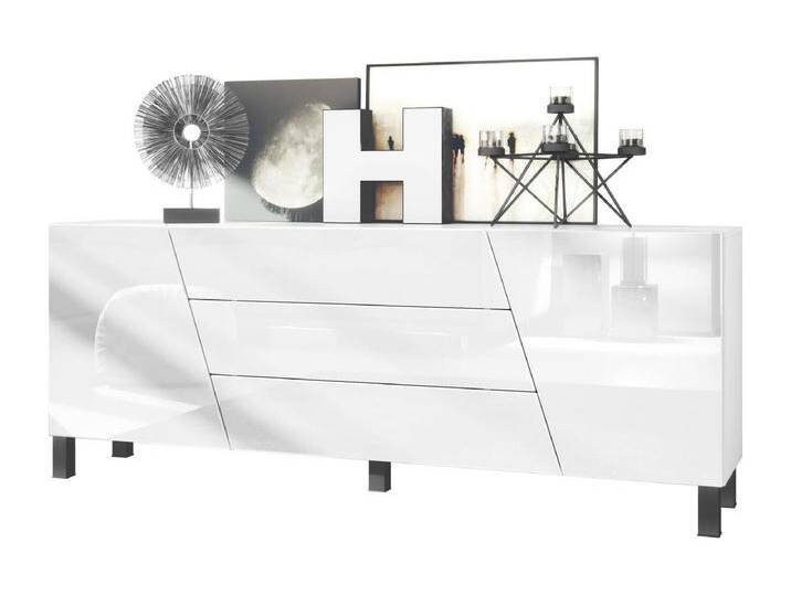 SIDEBOARD Houston Weiß Hochglanz SIDEBOARD Houston Weiß Hochglanz von Kauf-Unique Marketplace