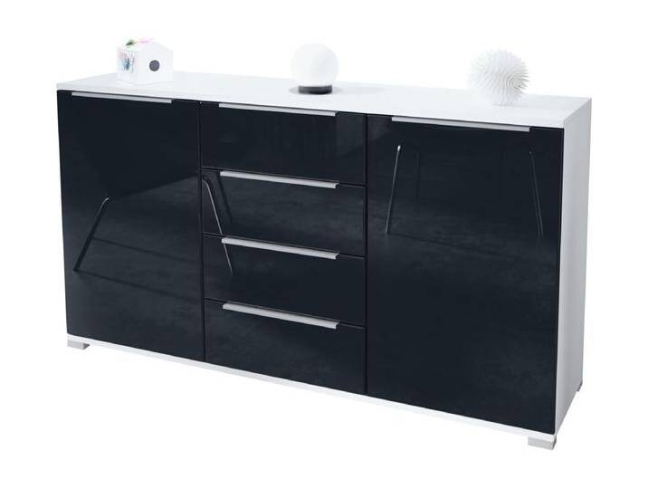 SIDEBOARD Linio Schwarz Hochglanz SIDEBOARD Linio Schwarz Hochglanz von Kauf-Unique Marketplace