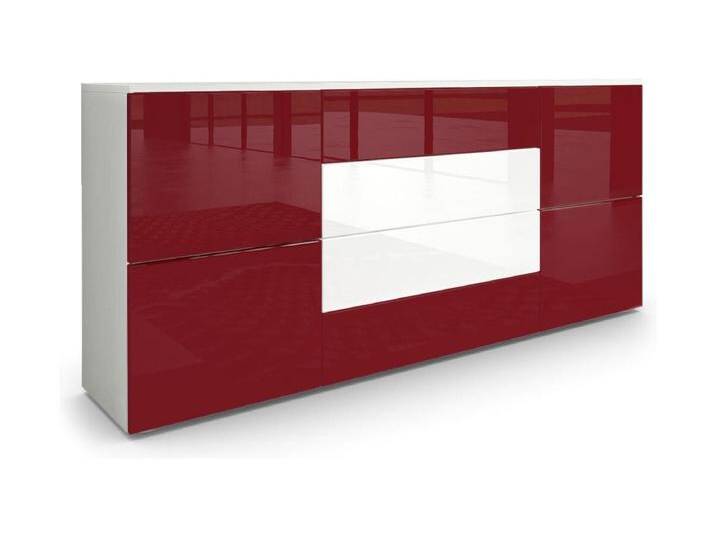 SIDEBOARD Rova Bordeaux Hochglanz / Weiß Hochglanz SIDEBOARD Rova Bordeaux Hochglanz / Weiß Hochglanz von Kauf-Unique Marketplace