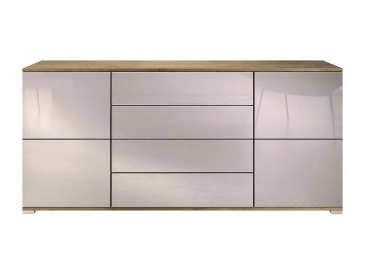 SIDEBOARD Rova Sandgrau Hochglanz SIDEBOARD Rova Sandgrau Hochglanz von Kauf-Unique Marketplace