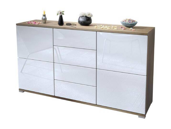 SIDEBOARD Rova Weiß Hochglanz SIDEBOARD Rova Weiß Hochglanz von Kauf-Unique Marketplace