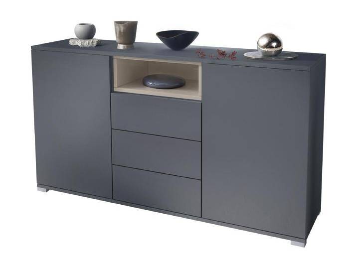 SIDEBOARD Skadu Sandgrau Hochglanz von Kauf-Unique Marketplace