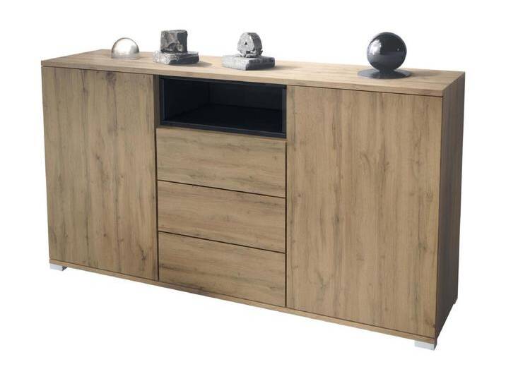 SIDEBOARD Skadu Schwarz Hochglanz von Kauf-Unique Marketplace