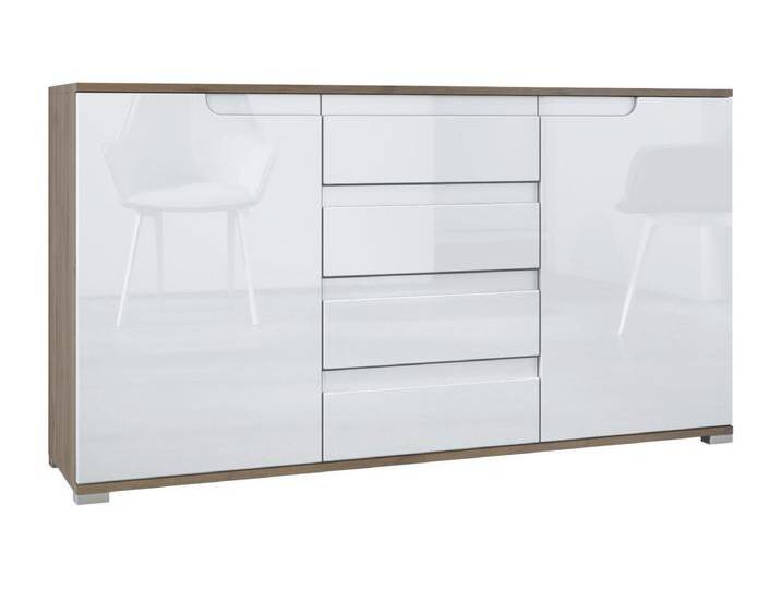 SIDEBOARD Sylt Weiß Hochglanz von Kauf-Unique Marketplace