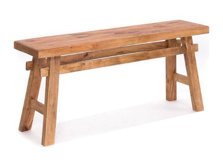 SITZBANK East 118 Mahagoni Recyclingholz massiv 01 natur-vintage von Kauf-Unique Marketplace