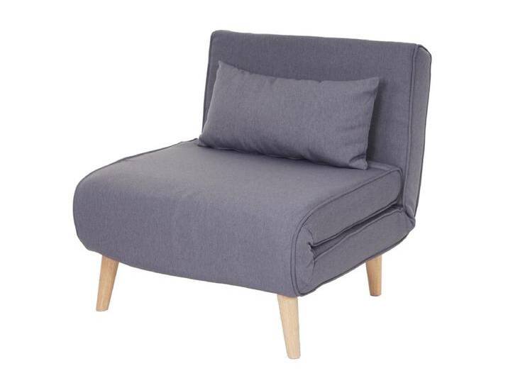 Schlafsessel MCW-D35, Hellgrau von Kauf-Unique Marketplace