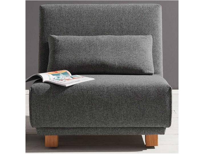 Schlafsessel in Grau Stoff Made in Germany von Kauf-Unique Marketplace