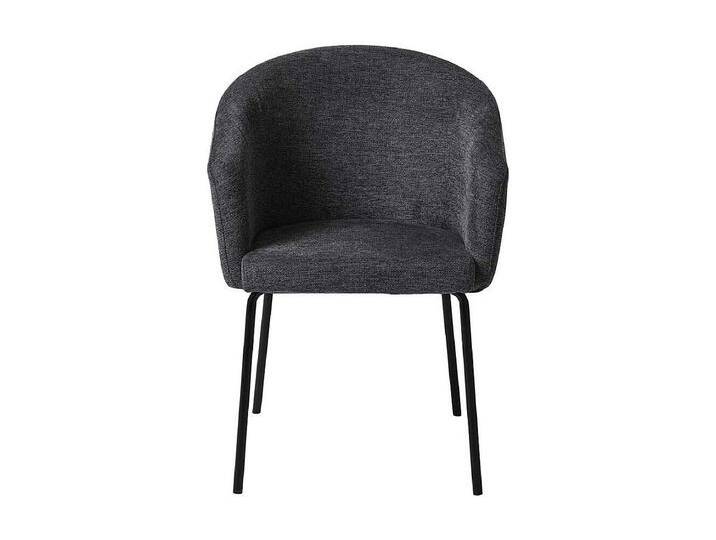 Schlafzimmer Stuhl in Dunkelgrau und Schwarz Armlehnen (2er Set) von Kauf-Unique Marketplace