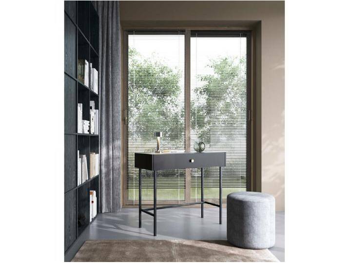 Schminktisch mit Schublade - Schwarz - 93 cm - DIVENOS von Kauf-Unique Marketplace