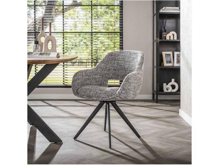 Sessel Spring Swivel - Eagle Steel Grey - 2er-Set von Kauf-Unique Marketplace