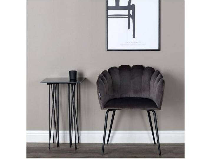 Sessel aus Samt und Metall Limhamn von Kauf-Unique Marketplace