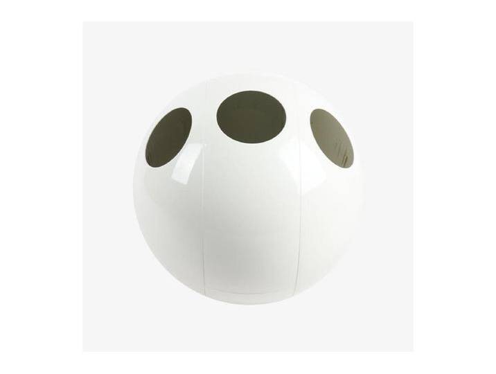 Sfera Weiß Natur - Design Abfalleimer für Mülltrennung von Kauf-Unique Marketplace