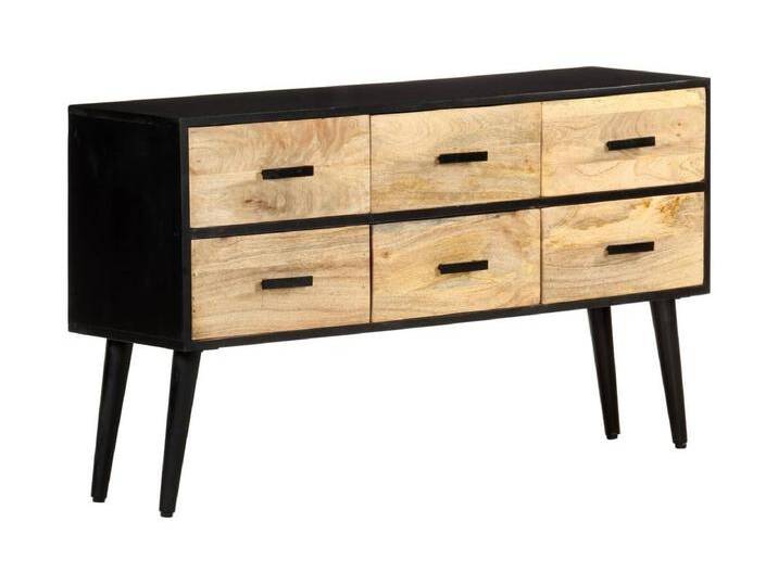 Sideboard 110x33x64 cm Massivholz Mango Sideboard 110x33x64 cm Massivholz Mango von Kauf-Unique Marketplace