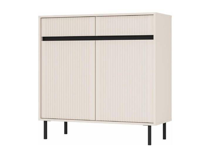 Sideboard 2-türig mit 2 Schubladen - Sandbeige - 100 cm - OSAKA von Kauf-Unique Marketplace