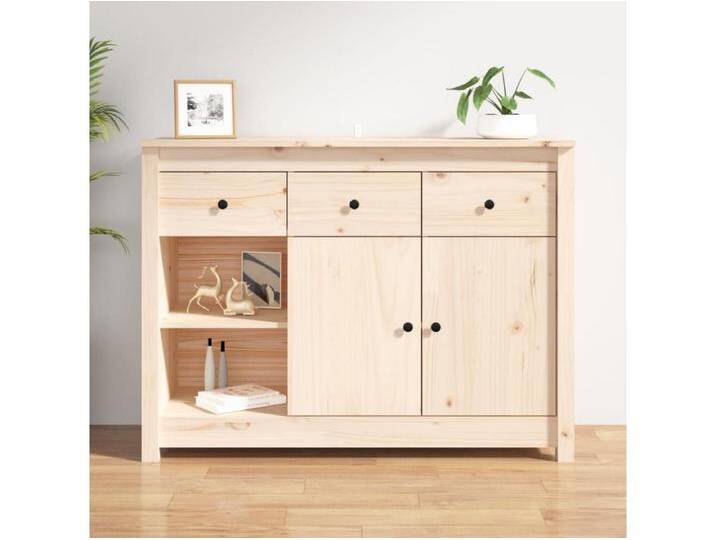 Sideboard Anrichte - 100x35x74 cm Massivholz Kiefer -RM26811 von Kauf-Unique Marketplace