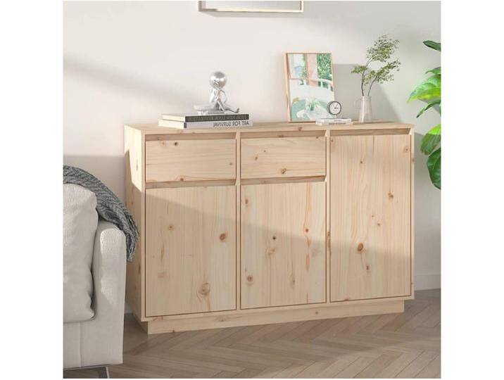 Sideboard Anrichte - 110x34x75 cm Massivholz Kiefer -RM45114 von Kauf-Unique Marketplace