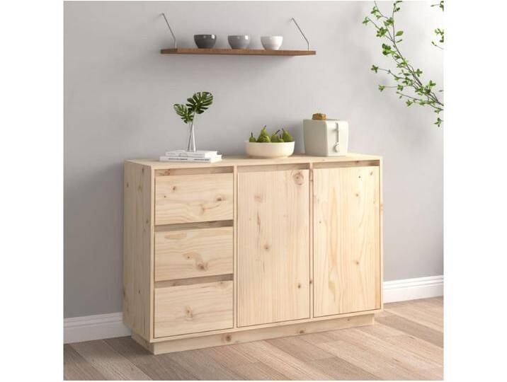 Sideboard Anrichte - 111x34x75 cm Massivholz Kiefer -RM58436 von Kauf-Unique Marketplace