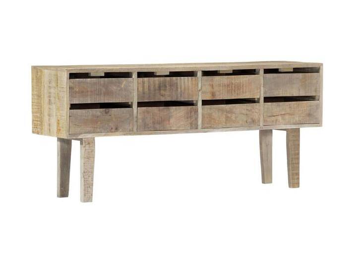 Sideboard Anrichte - 140×30×60 cm Massivholz Mango -RM19755 von Kauf-Unique Marketplace