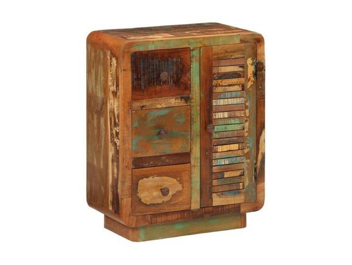 Sideboard Anrichte mit 3 Schubladen 55x30x70 cm Altholz Massiv -RM79110 Sideboard Anrichte mit 3 Schubladen 55x30x70 cm Altholz Massiv -RM79110 von Kauf-Unique Marketplace