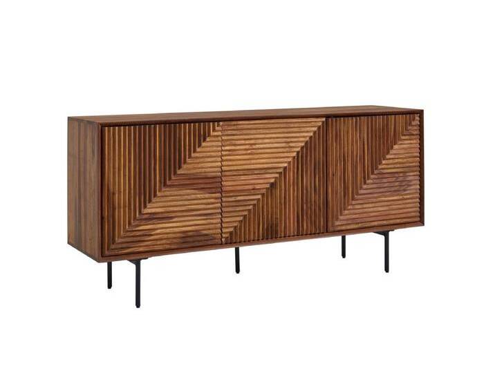 Sideboard Kommode 148x72x40 cm Holz Massiv Anrichte Modern Standschrank von Kauf-Unique Marketplace