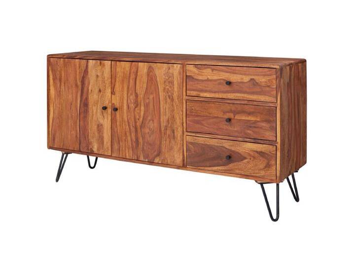 Sideboard Landhaus Sheesham Kommode Holz Massiv Anrichte Standschrank von Kauf-Unique Marketplace