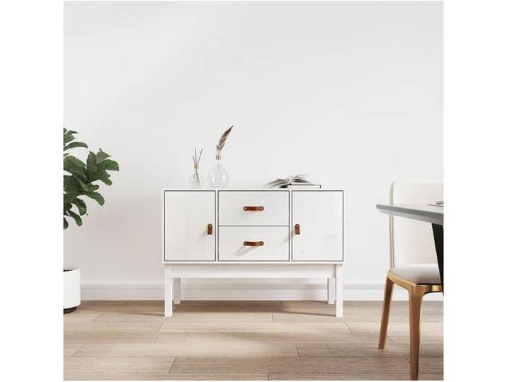 Sideboard Weiß Anrichte 110x40x78 cm Massivholz Kiefer -RM93594 von Kauf-Unique Marketplace