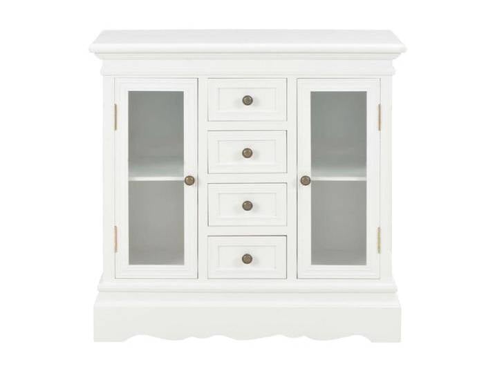 Sideboard Weiß Anrichte 70x28x70 cm Massivholz Kiefer -RM52981 von Kauf-Unique Marketplace