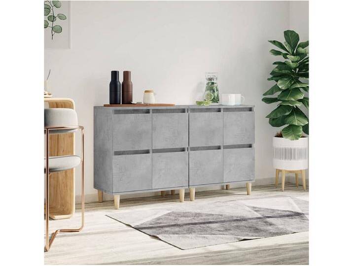 Sideboards im 2er-Set Lowboards Betongrau 60x35x70 cm Holzwerkstoff -RM76474 von Kauf-Unique Marketplace