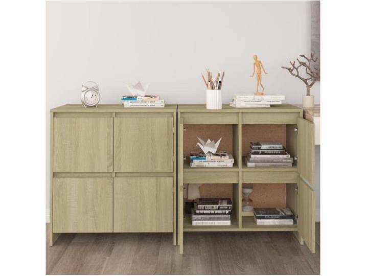 Sideboards im 2er-Set Lowboards Sonoma-Eiche 70x41x75 cm Holzwerkstoff -RM79410 Sideboards im 2er-Set Lowboards Sonoma-Eiche 70x41x75 cm Holzwerkstoff -RM79410 von Kauf-Unique Marketplace
