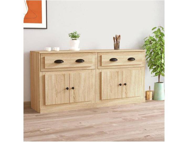 Sideboards im 2er-Set Lowboards Sonoma-Eiche Holzwerkstoff -RM93028 Sideboards im 2er-Set Lowboards Sonoma-Eiche Holzwerkstoff -RM93028 von Kauf-Unique Marketplace
