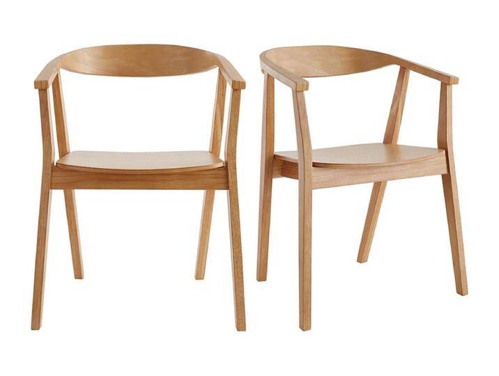 Skandinavische Stühle aus Holz (2er-Set) BAHIA von Kauf-Unique Marketplace