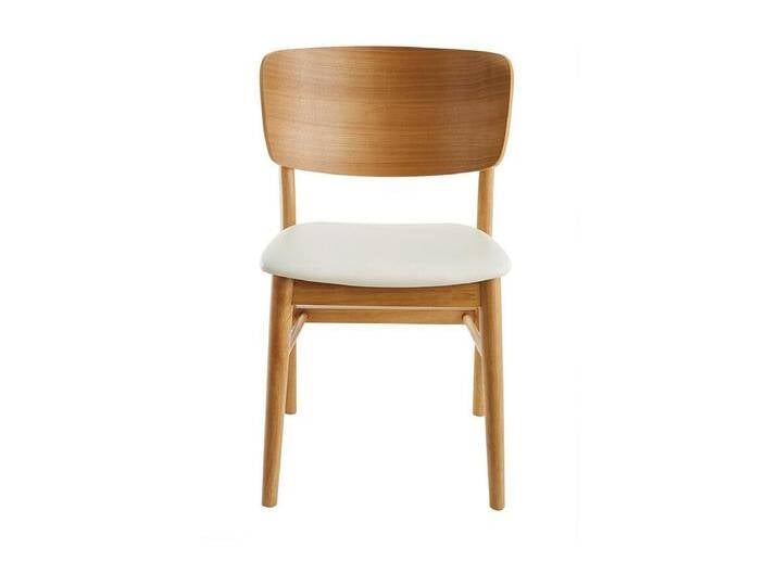Stühle in Weiß und hellem Holz (2er-Set) SHELDON von Kauf-Unique Marketplace
