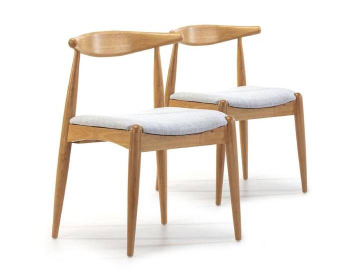 Stuhl-set 2er Corzo Farbe Eiche von Kauf-Unique Marketplace